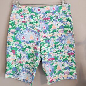 Kim Rogers Pull on Stretch Bermuda Shorts Size 14